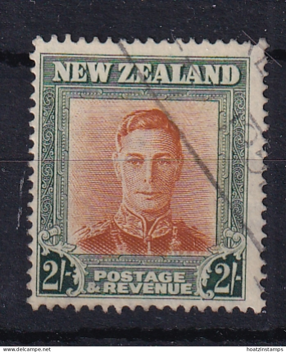 New Zealand: 1947/52   KGVI   SG688   2/-      Used - Gebraucht