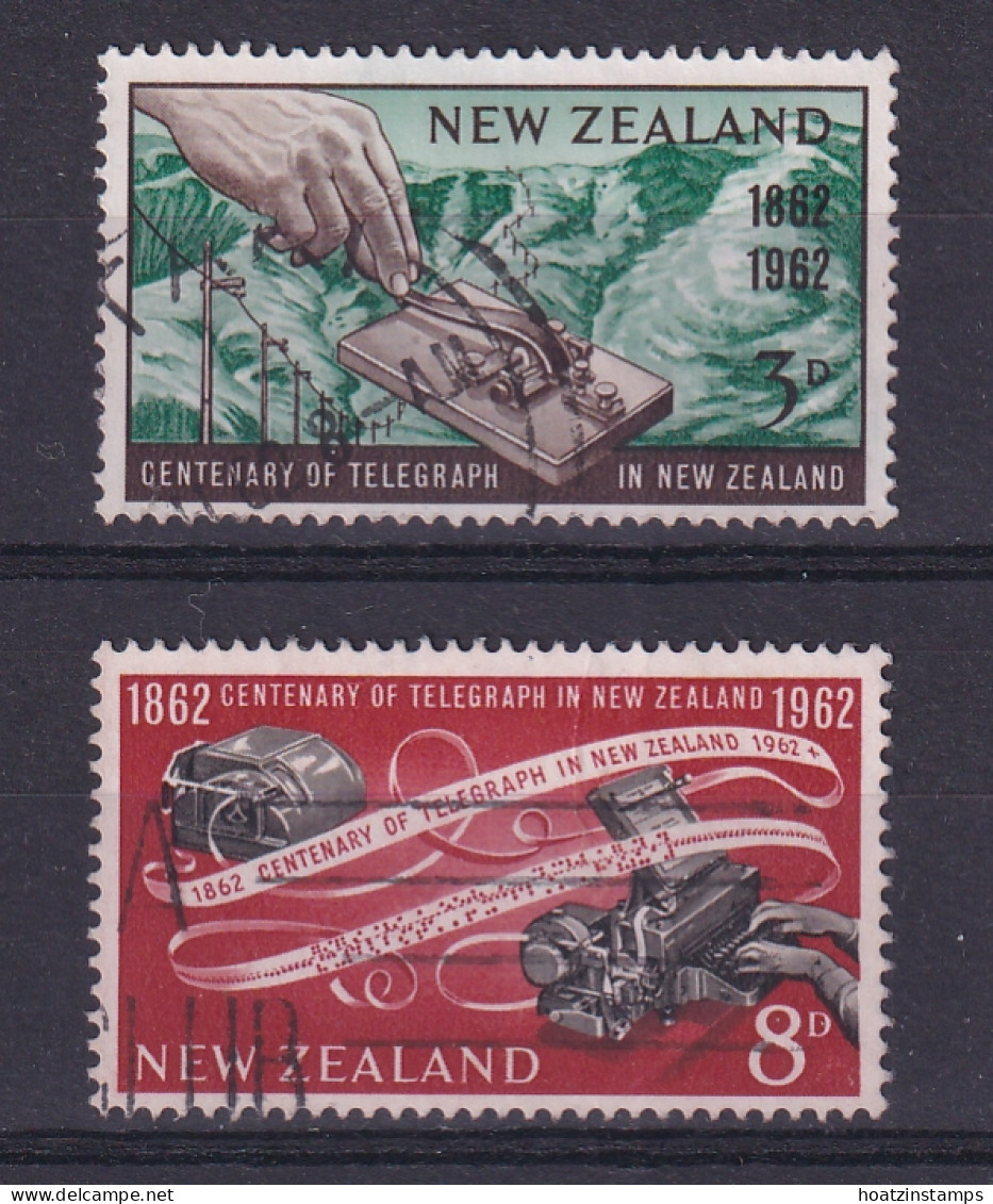 New Zealand: 1962   Telegraph Centenary    Used - Gebruikt