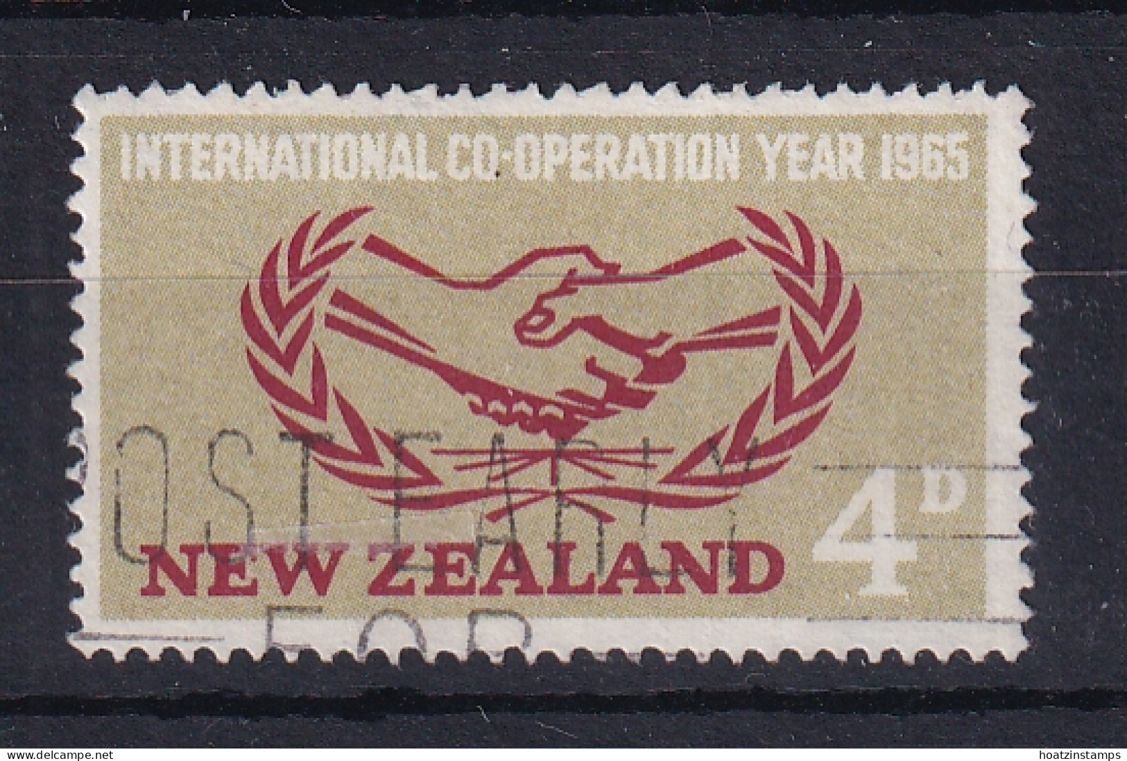 New Zealand: 1965   I. C. Y.   SG833w   [Wmk Sideways]  Used - Used Stamps