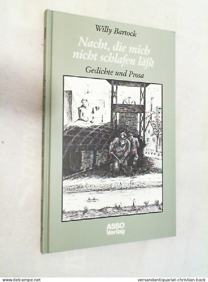 Nacht, Die Mich Nicht Schlafen Lässt : Gedichte U. Prosa. - Andere & Zonder Classificatie