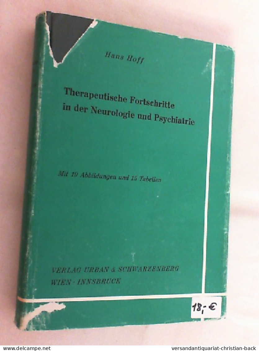 Therapeutische Fortschritte In Der Neurologie Und Psychiatrie - Santé & Médecine