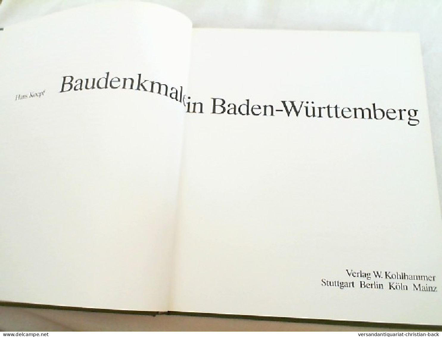 Baudenkmale In Baden-Württemberg. - Architettura