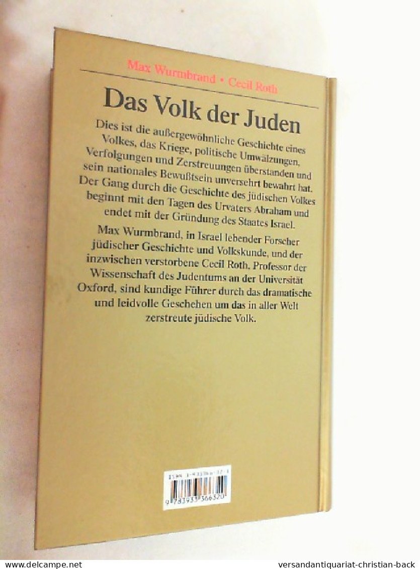 Das Volk Der Juden : 4000 Jahre Kampf Ums Überleben. - Andere & Zonder Classificatie