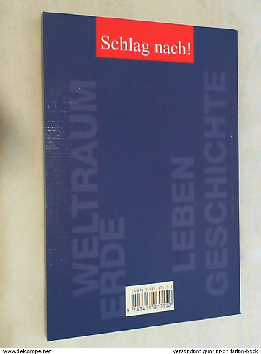 Schlag Nach! - Weltraum Erde Leben Und Geschichte - Léxicos