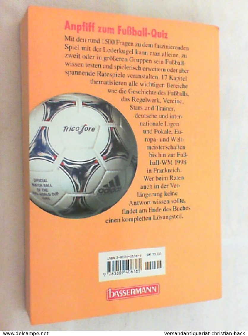 Fußball-Quizbuch. - Other & Unclassified