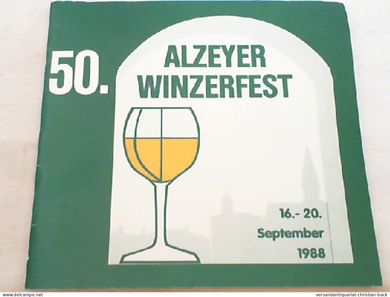 50. Alzeyer Winzerfest - Ein Weinfroher Streifzug Durch Fünf Jahrzehnte - Renania Palatín