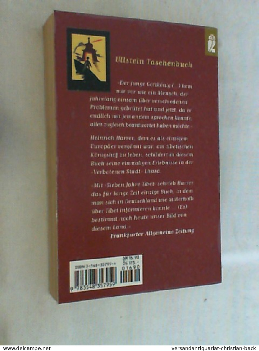 Sieben Jahre In Tibet : Mein Leben Am Hofe Des Dalai Lama. - Biographies & Mémoirs