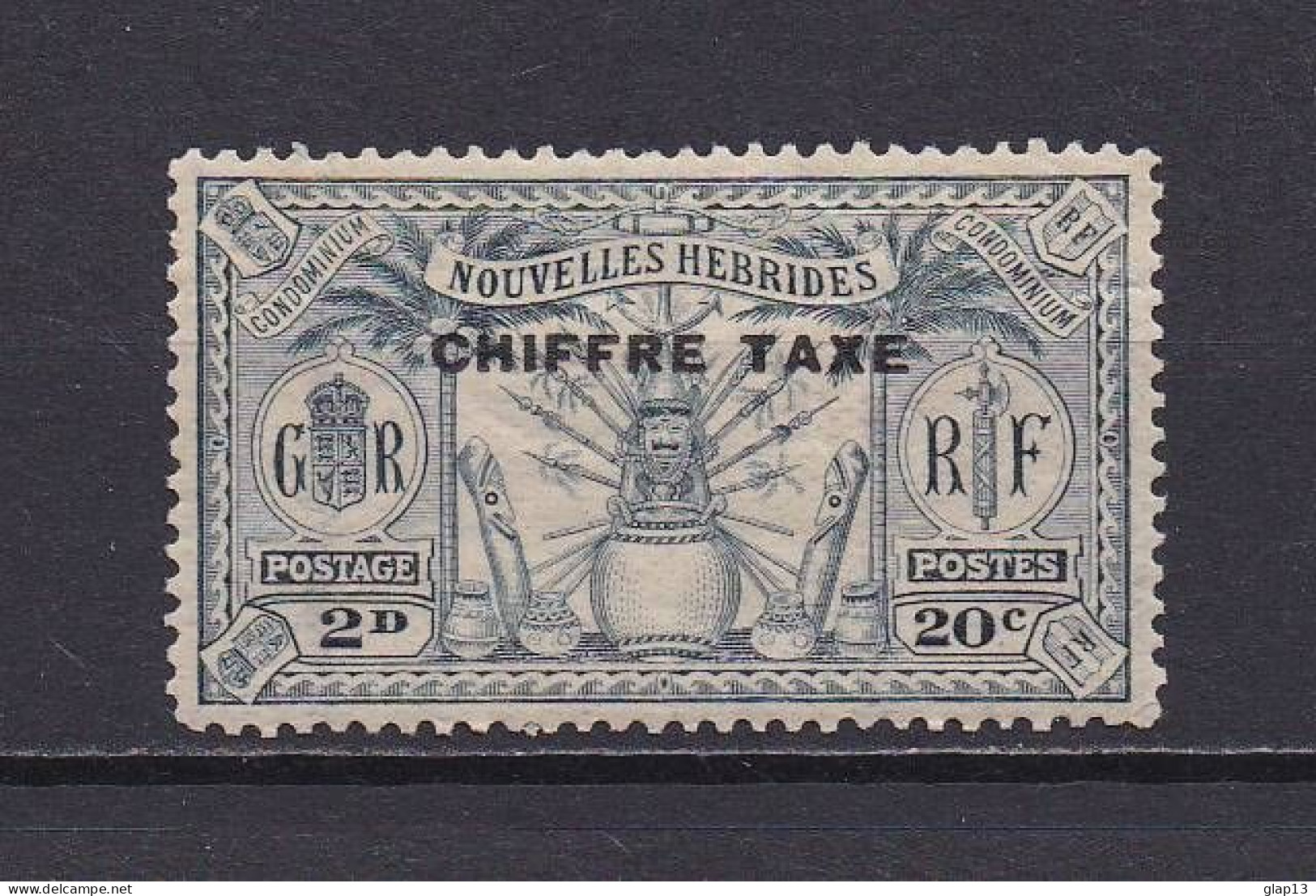 NOUVELLE HEBRIDES 1925 TAXE N°2 NEUF** - Postage Due