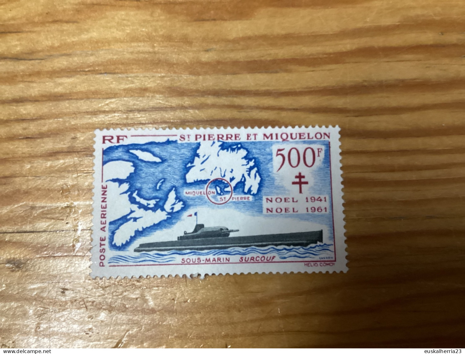 Timbre Poste Aérienne No 28** Saint-pierre Et Miquelon - Unused Stamps