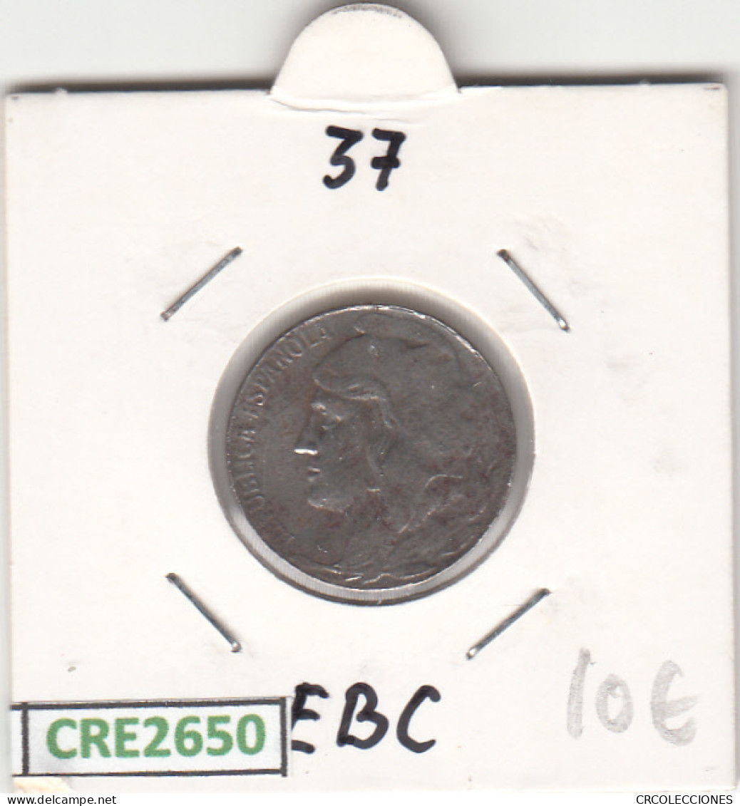 CRE2650 MONEDA ESPAÑA II REPUBLICA 5 CENTIMOS 1937 EBC - Autres & Non Classés