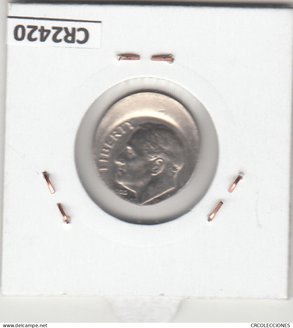 CR2420 MONEDA EEUU 1 DIME ERROR DESPLAZADO - Sonstige – Amerika