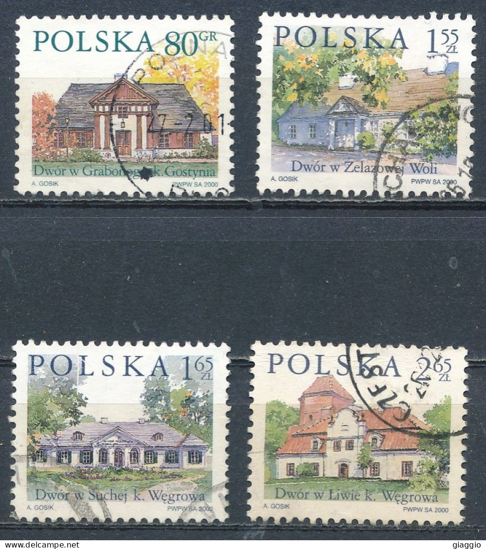 °°° POLONIA POLAND - Y&T N°3599/602 - 2000 °°° - Gebraucht