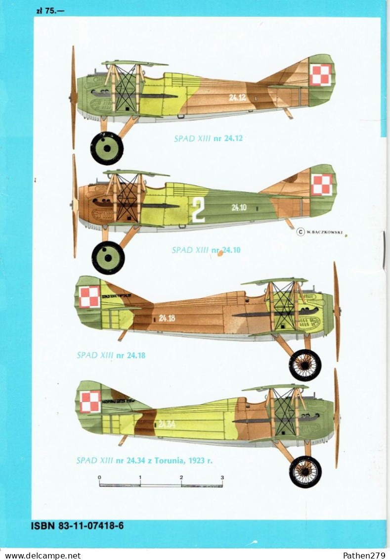 Typy Broni I Uzbrojenia N° 114 - Revue D'armes Et Armements Polonaise - SPAD VII à XIII - 1986 - Aviation