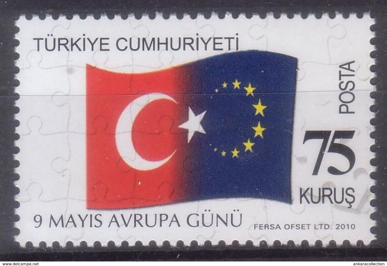 AC - TURKEY STAMP -  EUROPA DAY MNH 09 MAY 2010 - Unused Stamps