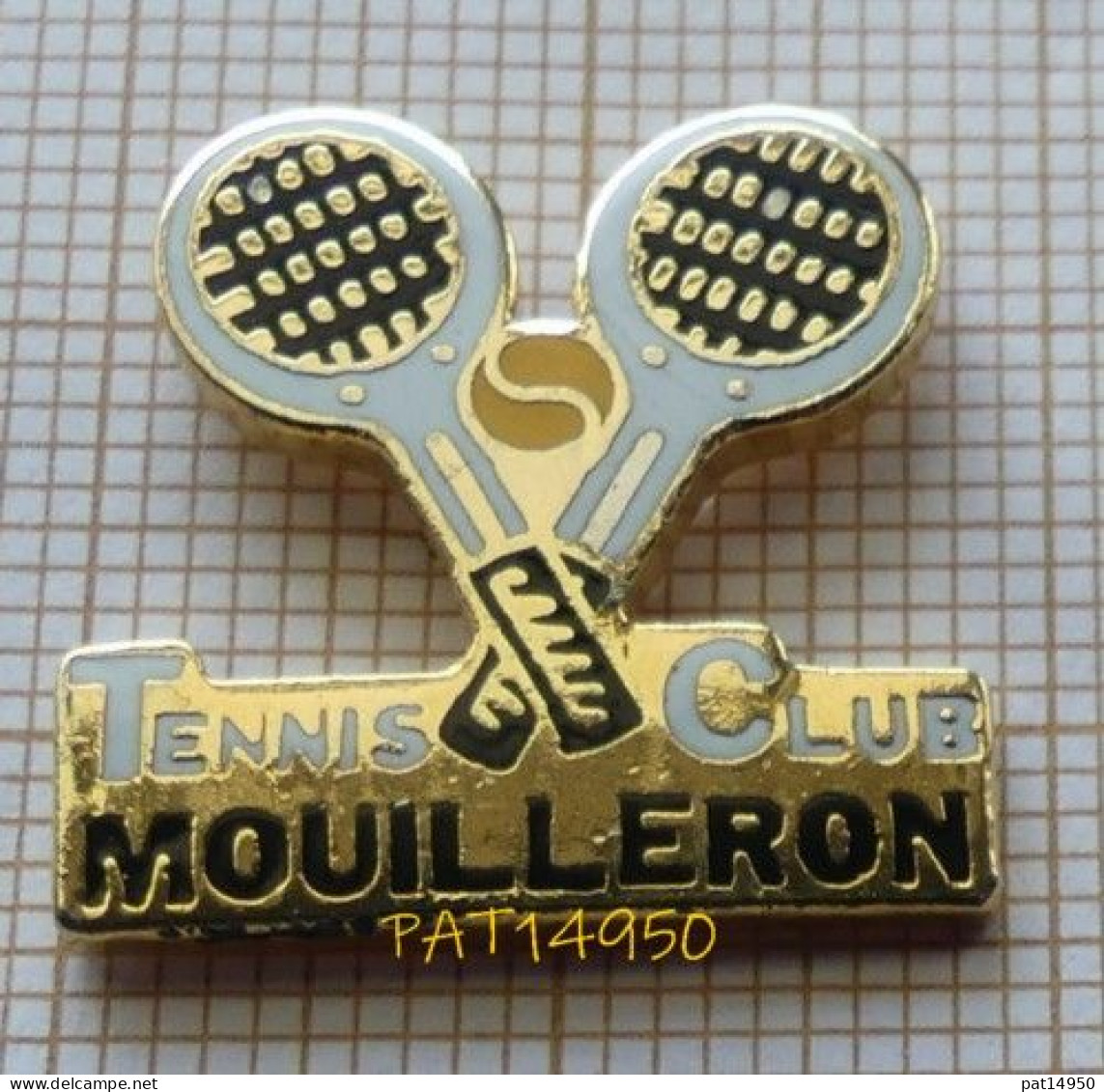 PAT14950 TENNIS CLUB MOUILLERON  LE CAPTIF Dpt 85  VENDEE En Version EGF - Tennis
