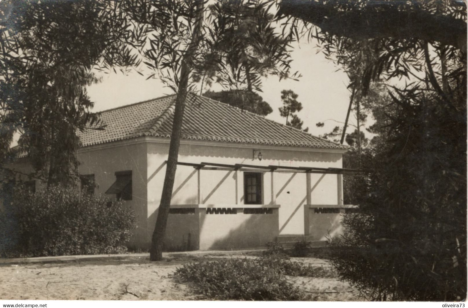 COSTA DA CAPARICA - Colonia De Férias Da F. N. A. T. - Aspecto De Um Dos Pavilhões - PORTUGAL - Setúbal