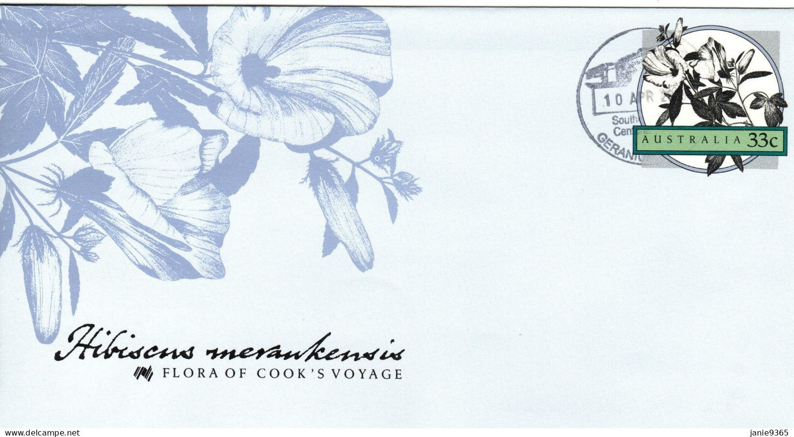 Australia 2006  Southern Mellee Centenary,Geranium Postmark, Souvenir Cover - Brieven En Documenten