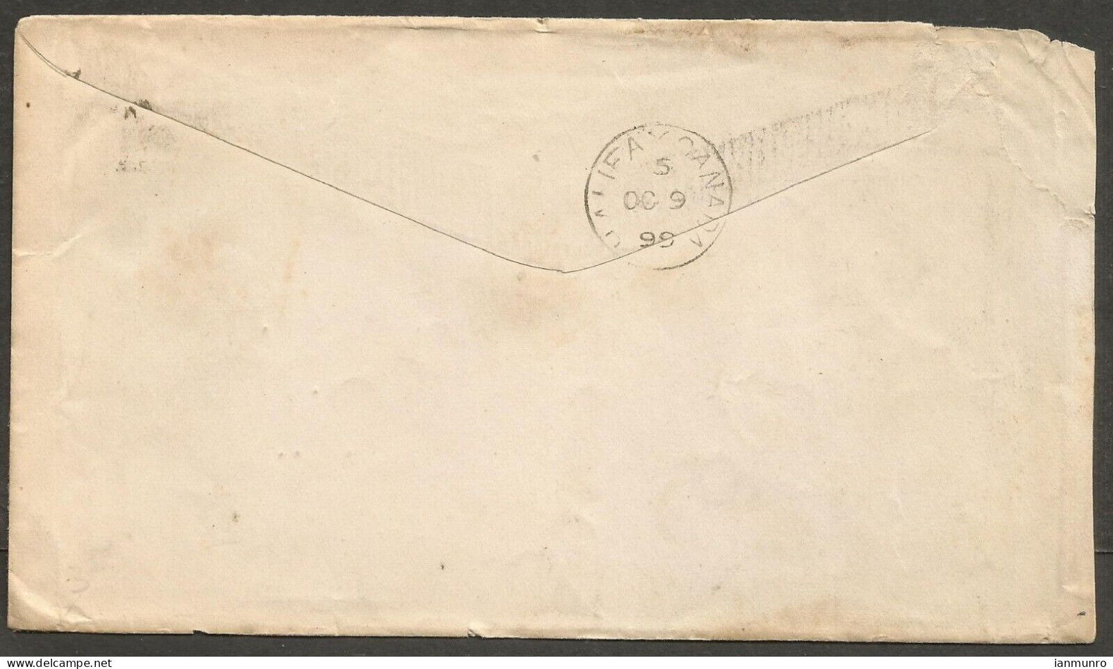 1899 Imperial Silverware Illustrated Advertising Cover 2c CDS Windsor Ontario - Historia Postale