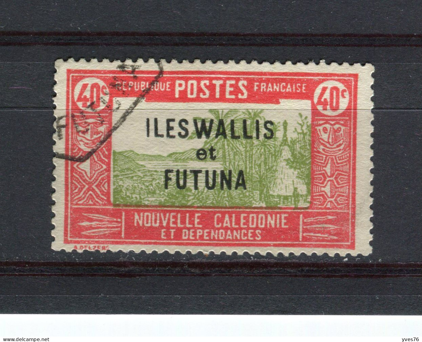 WALLIS ET FUTUNA - Y&T N° 52° - Case De Chef Indigène - Used Stamps