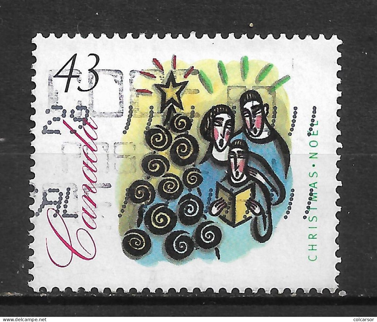 "CANADA  N°   1394  " NOËL " - Used Stamps