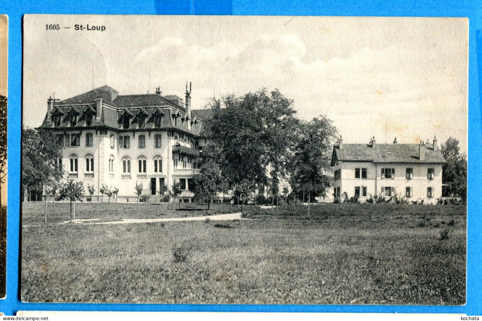 OLI1022, St-Loup, Phototypie, 1605, Circulée 1914 - Pompaples