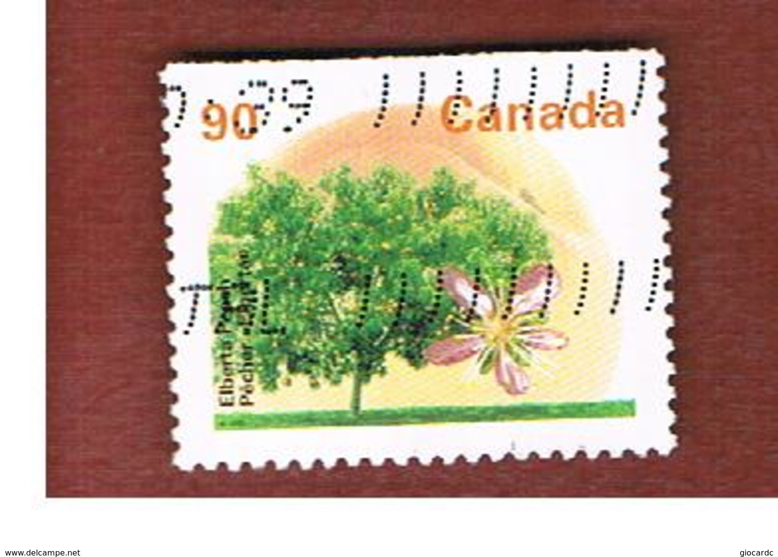 CANADA - SG 1478  - 1995 FRUIT TREES: ELBETA PEACH -  USED - Oblitérés