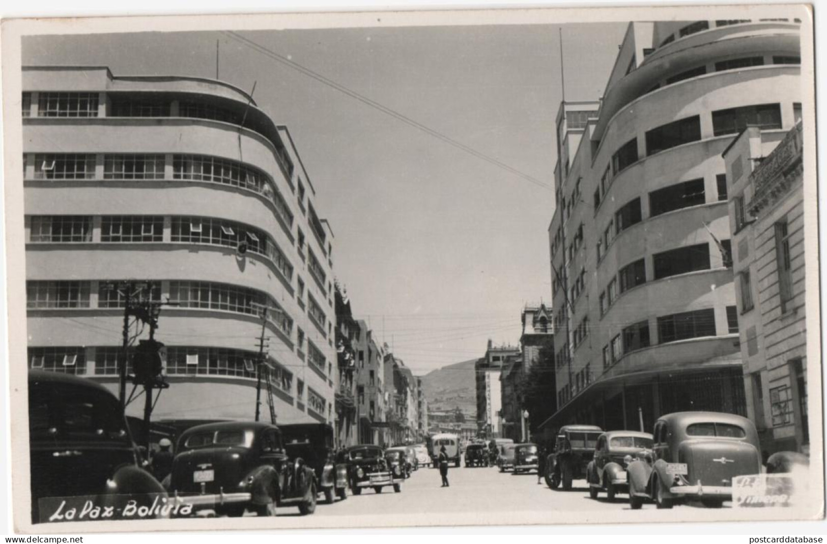 La Paz Bolivia - & Old Cars, Architecture - Bolivie