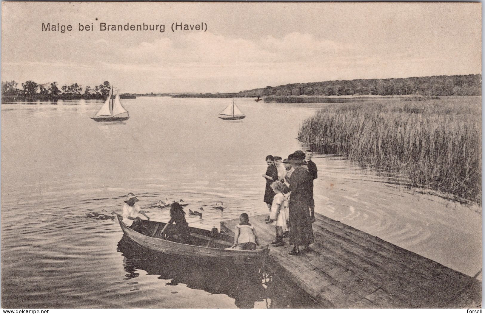 Malge Bei Brandenburg (Havel) (Stempel: 1925) - Brandenburg