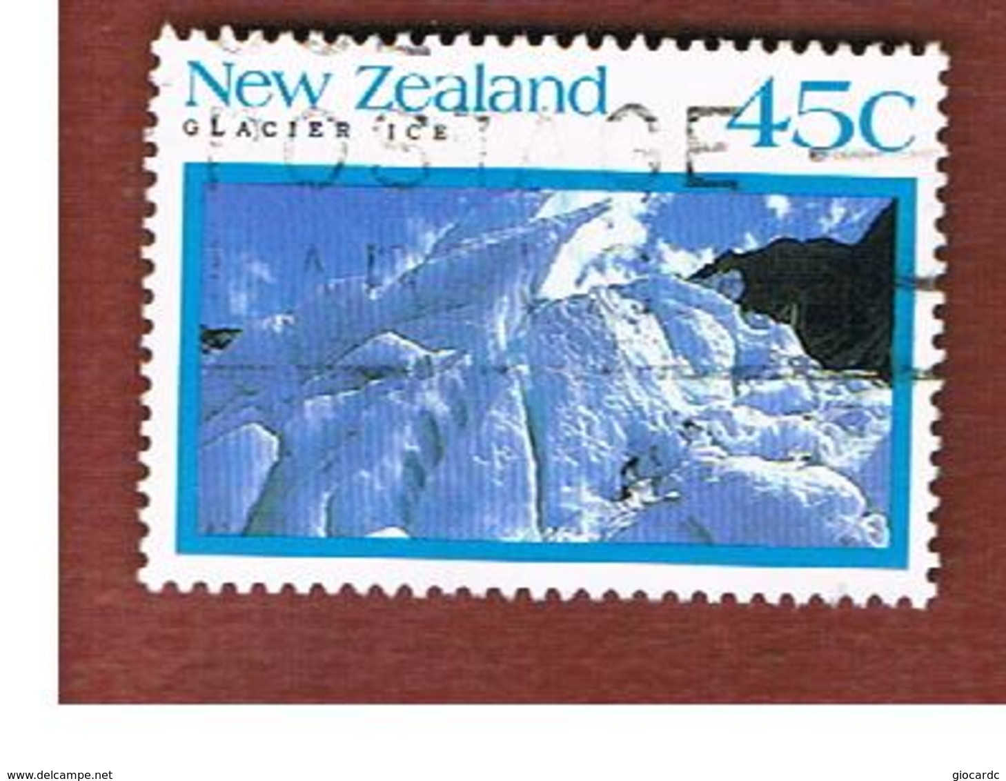 NUOVA ZELANDA (NEW ZEALAND) - SG 1675 -  1992  GLACIERS: F. JOSEF  -  USED° - Gebraucht