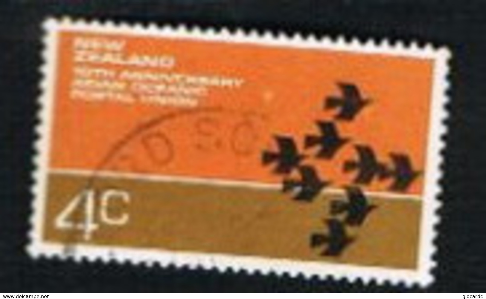 NUOVA ZELANDA (NEW ZEALAND) - SG 979 -  1972 ASIAN-OCEANIC POSTAL UNION       -  USED° - Usados