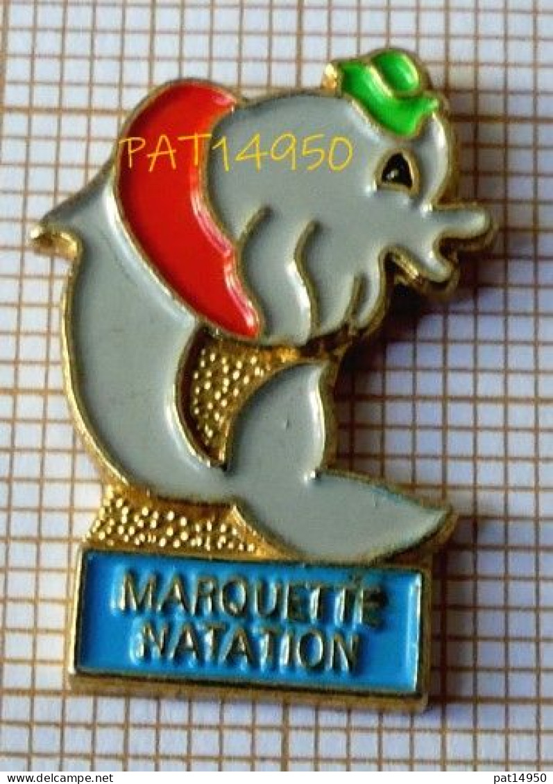 PAT14950 NATATION MARQUETTE LEZ LILLE DAUPHIN Dpt 59 NORD - Swimming