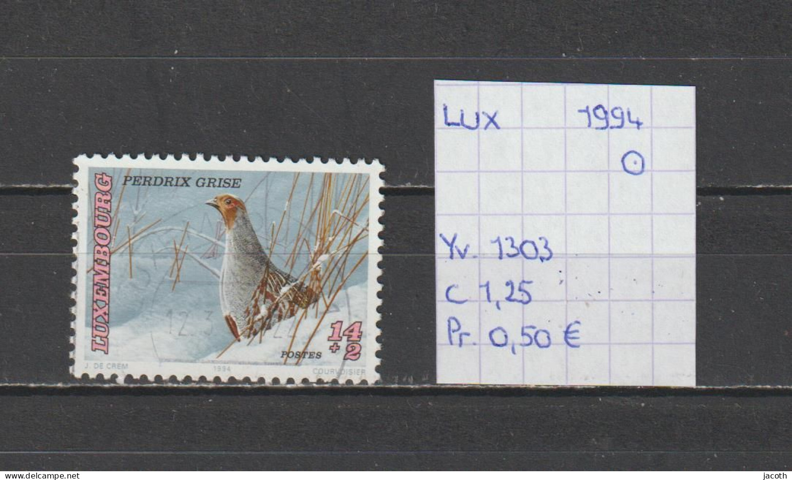 (TJ) Luxembourg 1994 - YT 1303 (gest./obl./used) - Oblitérés