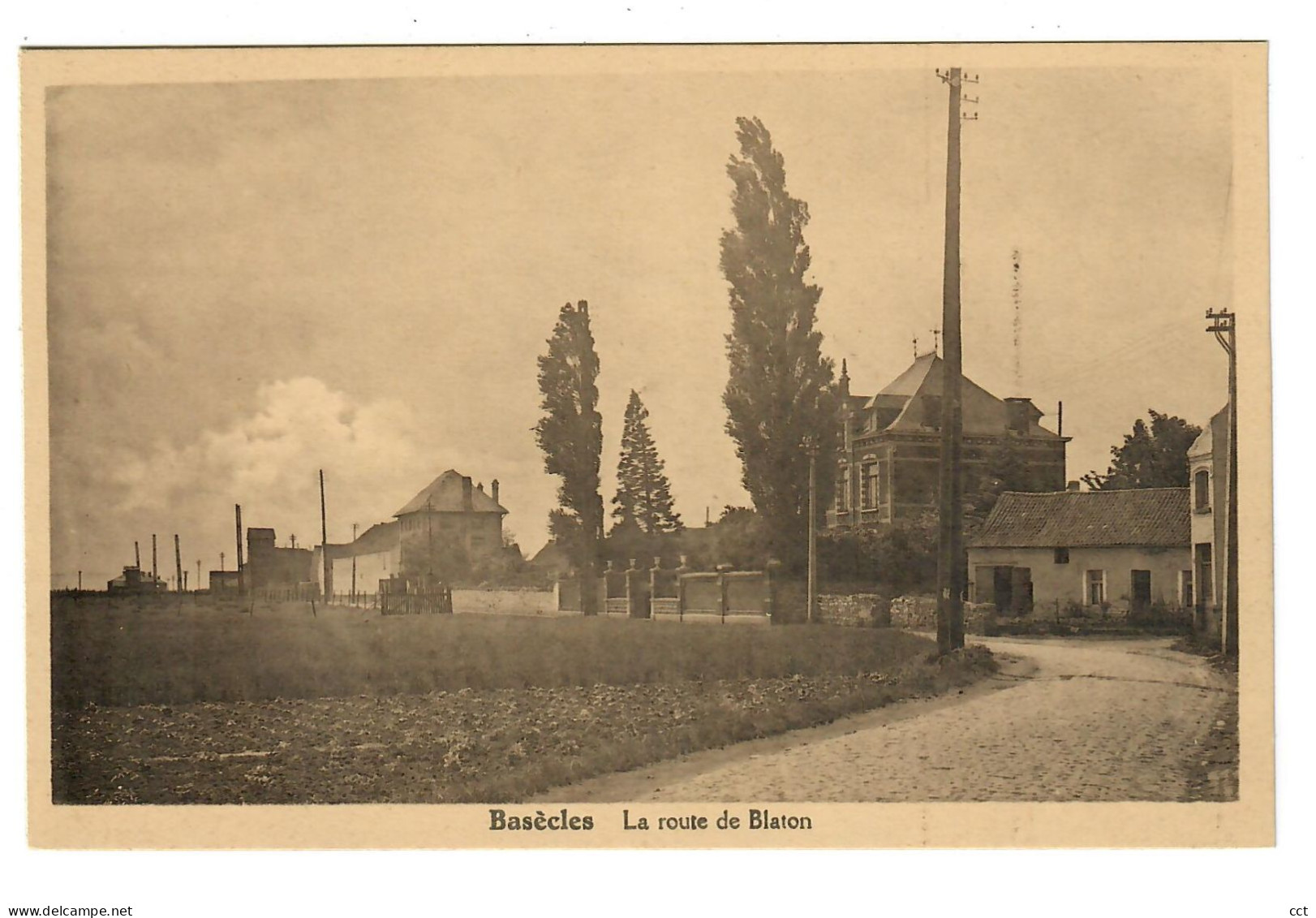 Basècles   Beloeil       La Route De Blaton - Belöil