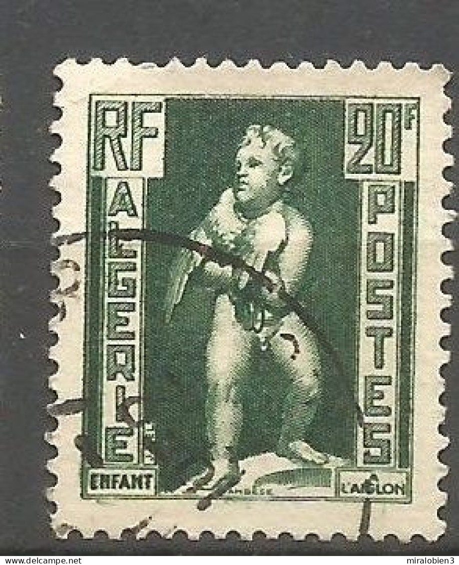 ARGELIA COLONIA FRANCESA YVERT NUM. 292a PAPEL CARTON USADO - Used Stamps