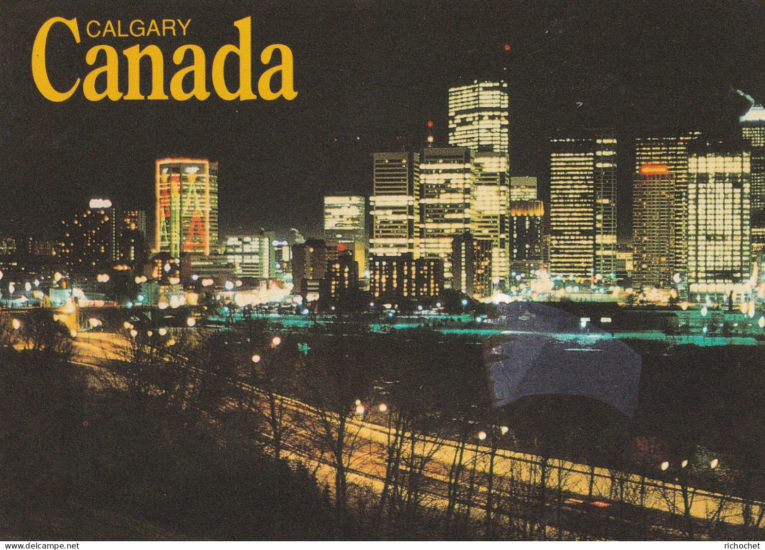 Canada - Calgary At Night - Calgary