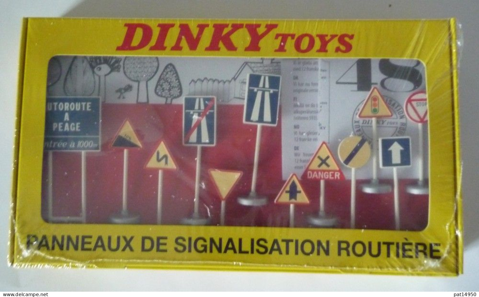 PAT14950 PANNEAUX DE SIGNALISATION ROUTIERE - 593 DINKY ATLAS - Dinky