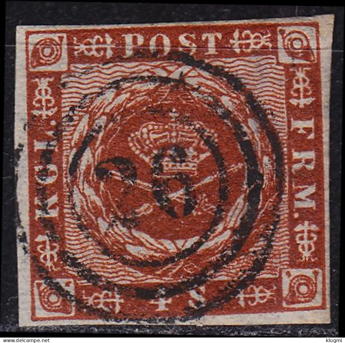 DÄNEMARK DANMARK [1858] MiNr 0007 A ( O/used ) [04] - Used Stamps