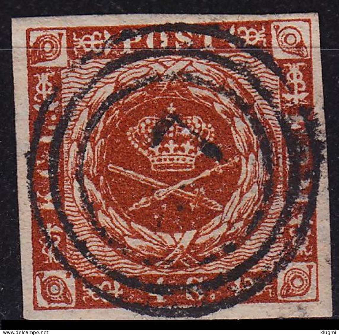 DÄNEMARK DANMARK [1858] MiNr 0007 A ( O/used ) [05] - Used Stamps