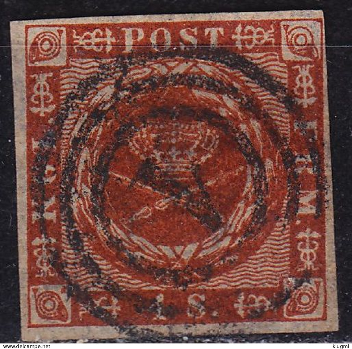 DÄNEMARK DANMARK [1858] MiNr 0007 A ( O/used ) [01] - Used Stamps