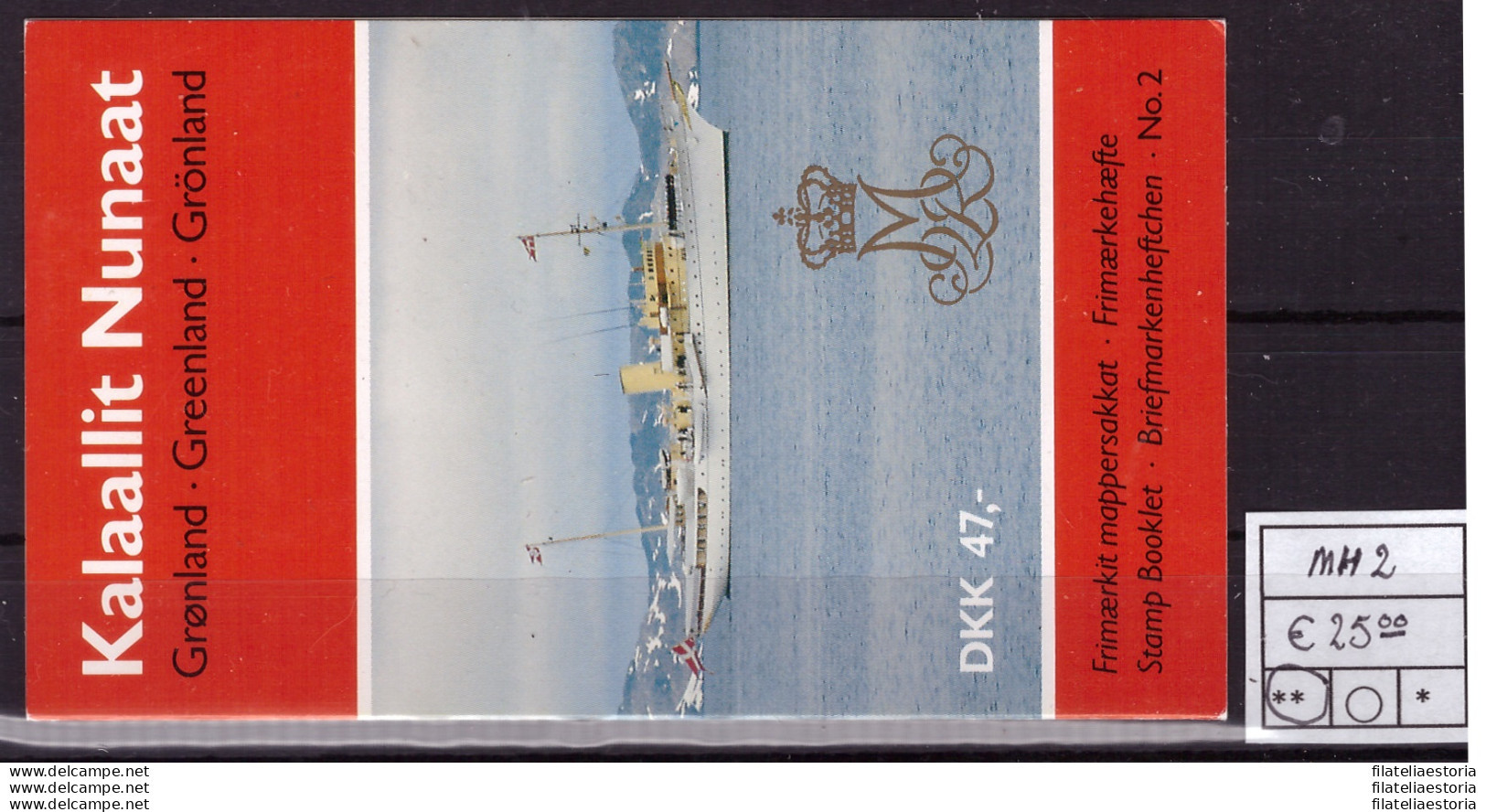 Groenland 1990 - MNH ** - Familles Royales - Michel Nr. MH 2 (08-141) - Markenheftchen