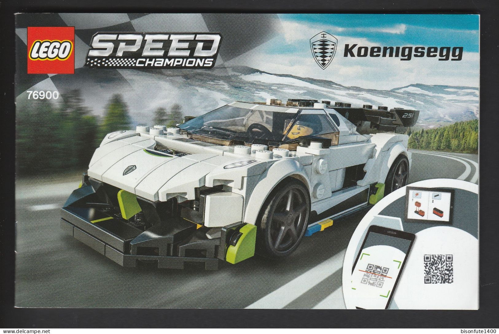 Plan De Montage Lego System SPEED CHAMPIONS 76900 (Voir Photos) - Lego System