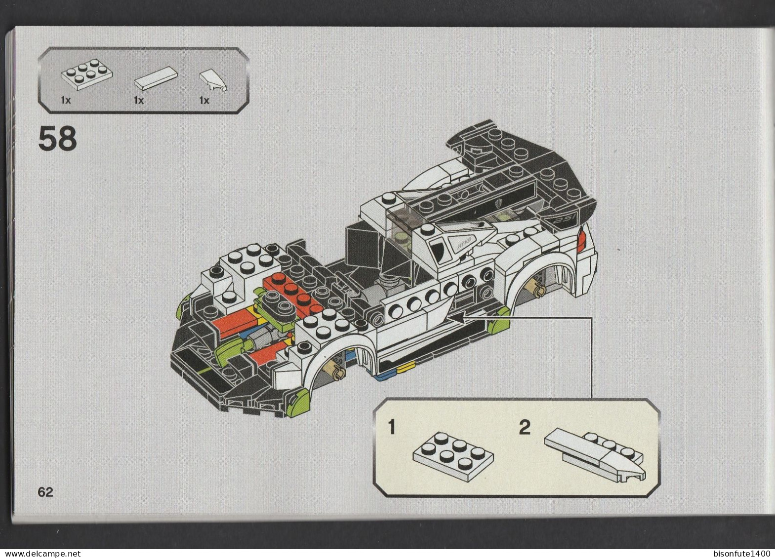 Plan De Montage Lego System SPEED CHAMPIONS 76900 (Voir Photos) - Lego System