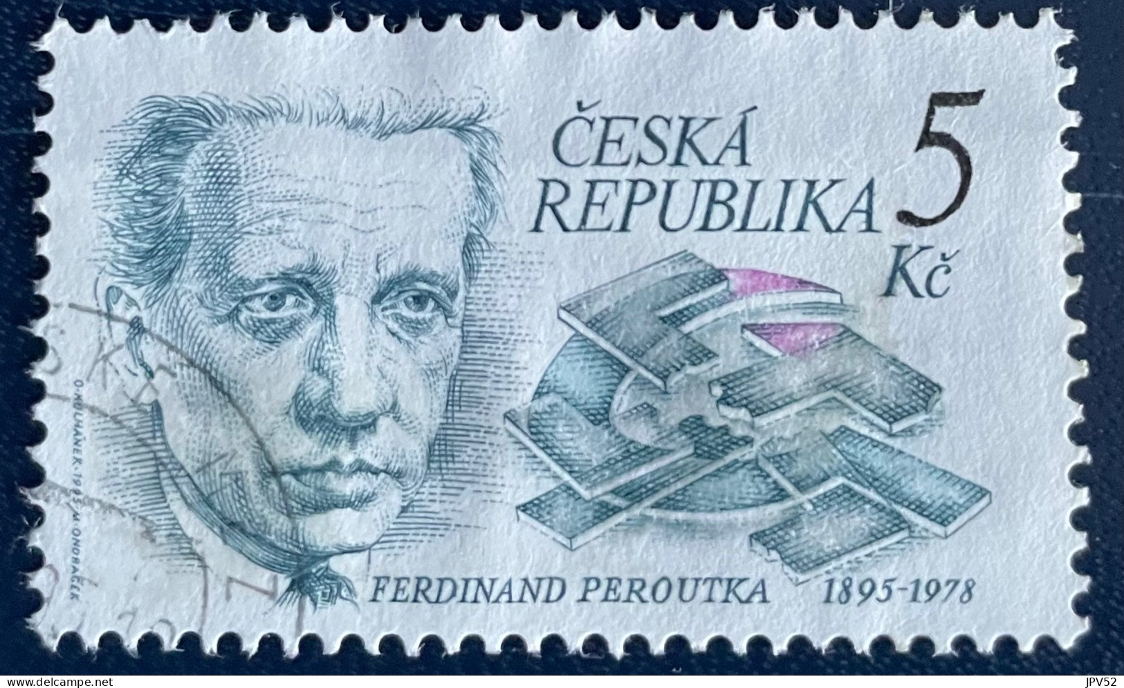 Ceska Republika - Tsjechië - C4/4 - 1995 - (°)used - Michel 65 - Persoonlijkheden - Gebraucht