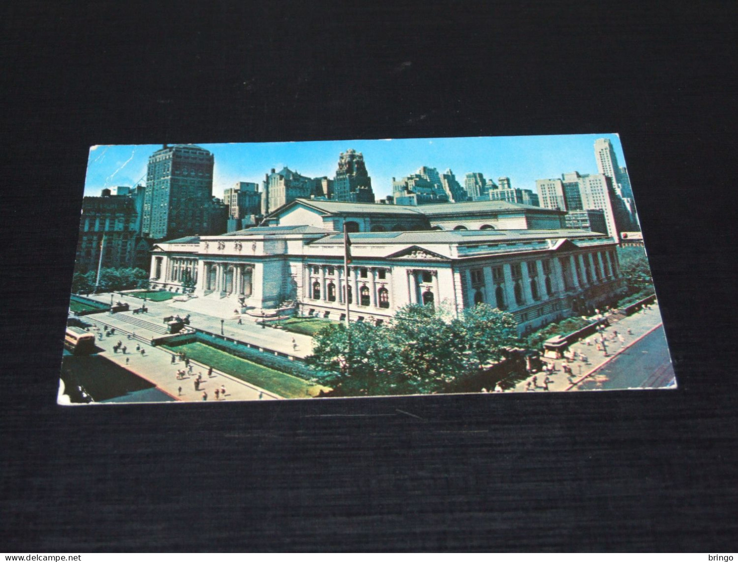 68561-                 USA AMERICA, NEW YORK, LIBRARY - Autres Monuments, édifices