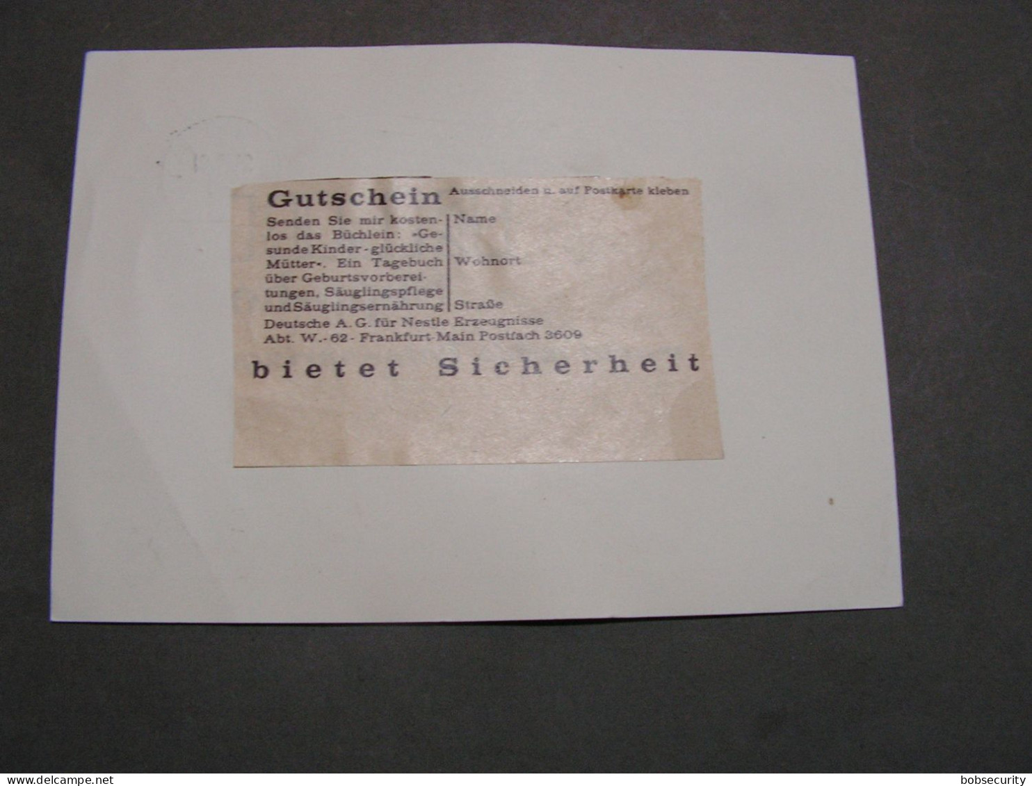 BRD Bildkarte  ,  Münster Aus Hamburg 1961 - Cartes Postales - Oblitérées