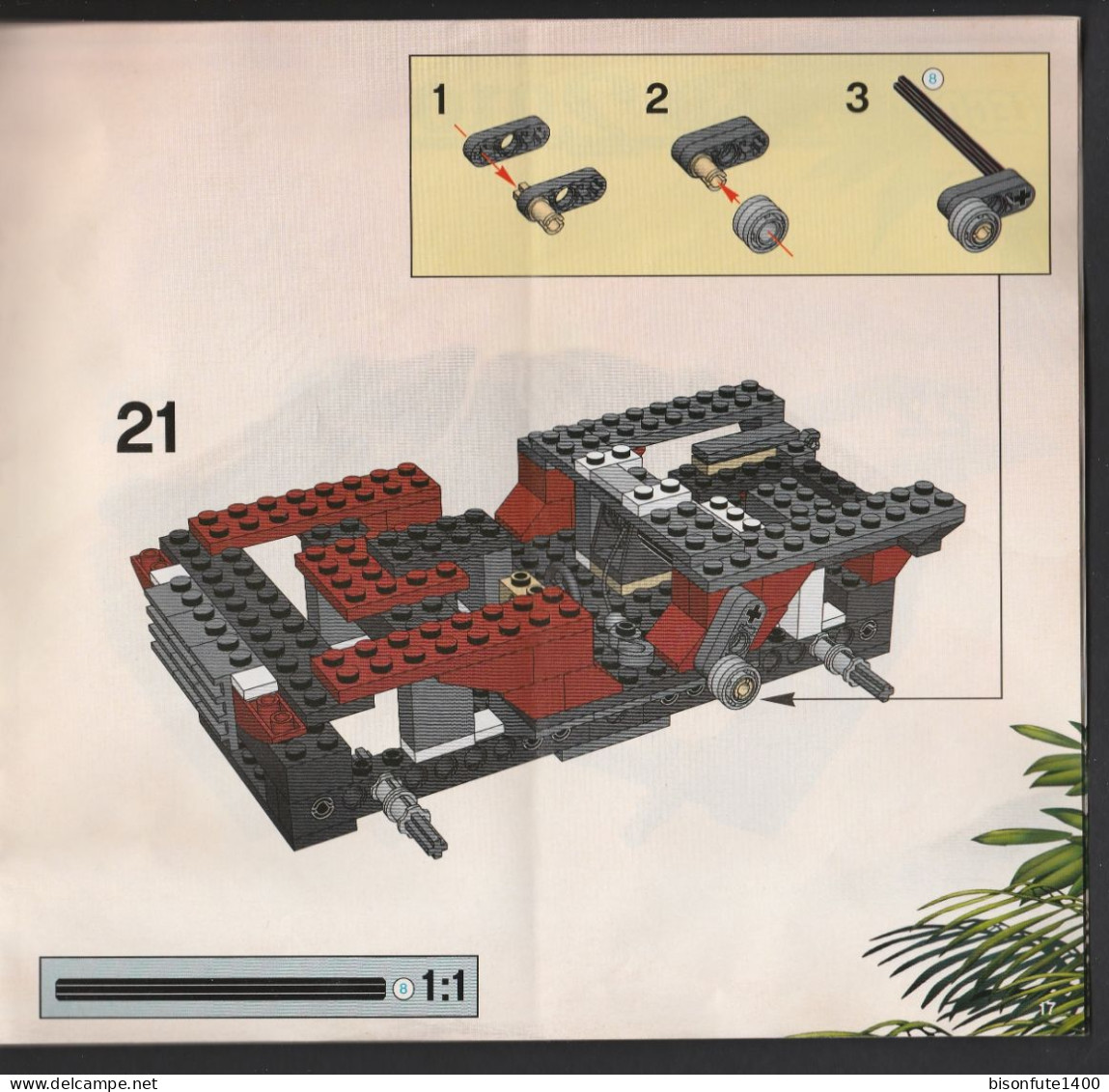 Plan De Montage Lego Dino 7296 De 2010  (Voir Photos) - Lego System