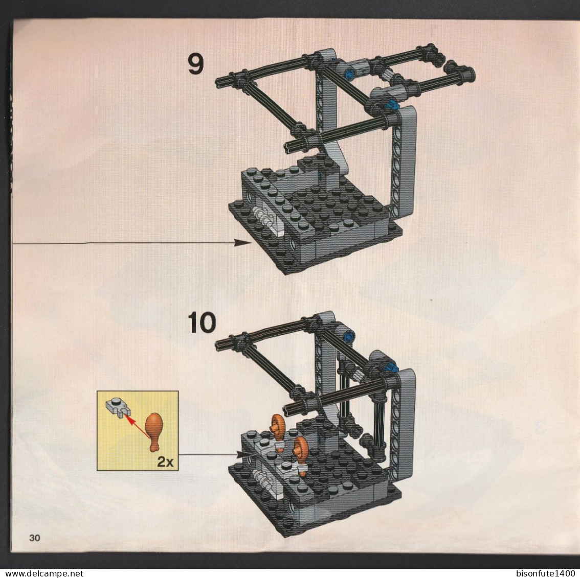 Plan De Montage Lego Dino 7296 De 2010  (Voir Photos) - Lego System