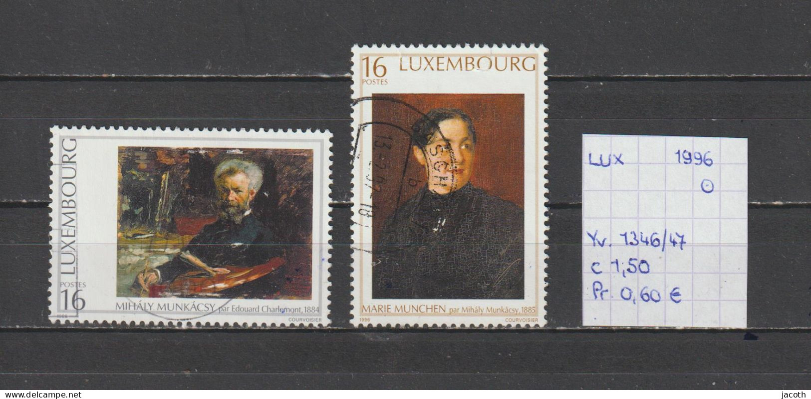 (TJ) Luxembourg 1996 - YT 1346/47 (gest./obl./used) - Gebruikt