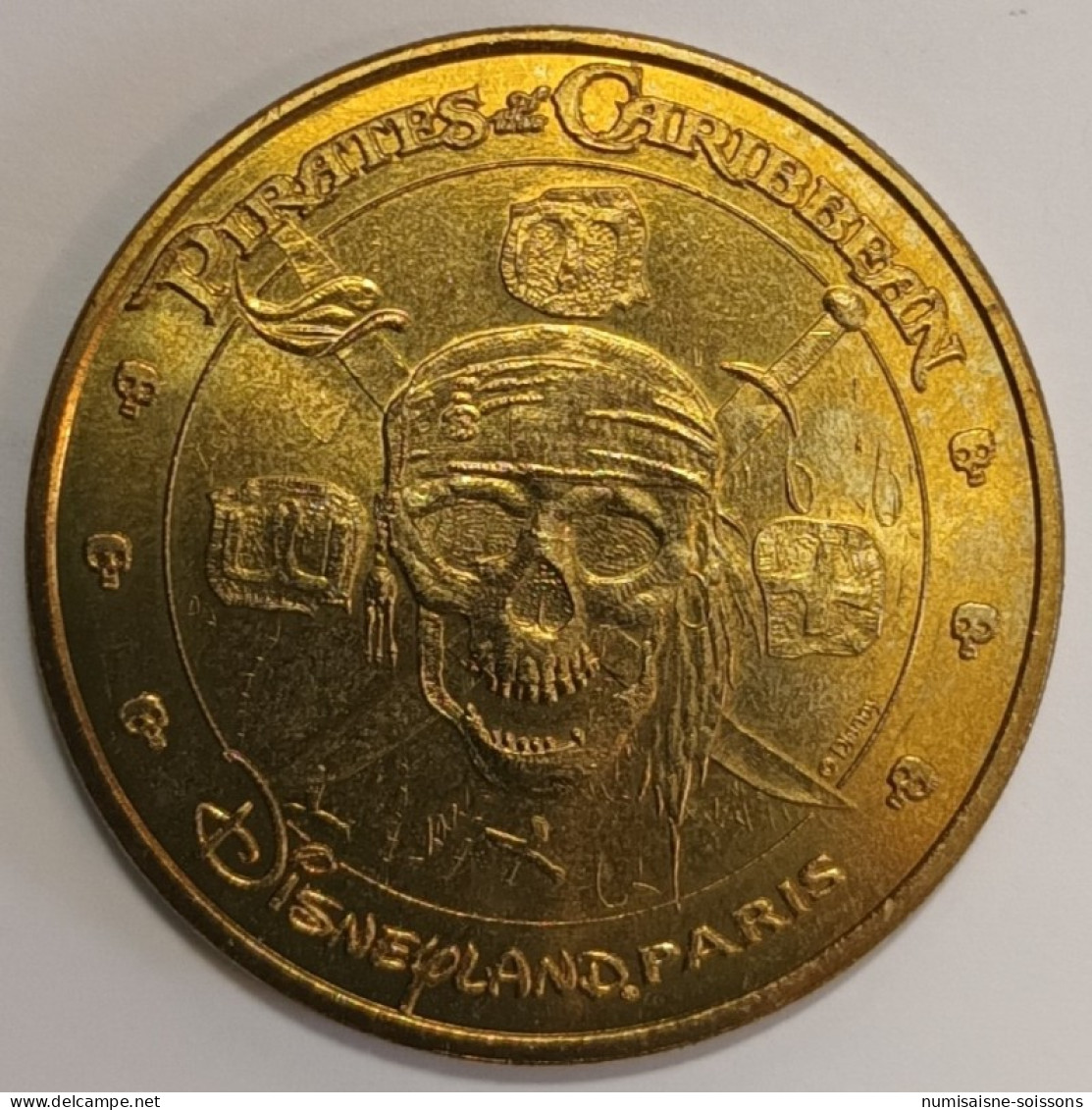 77 - MARNE LA VALLÉE - DISNEYLAND - PIRATES DES CARAIBES - Monnaie De Paris - 2011 - 2011