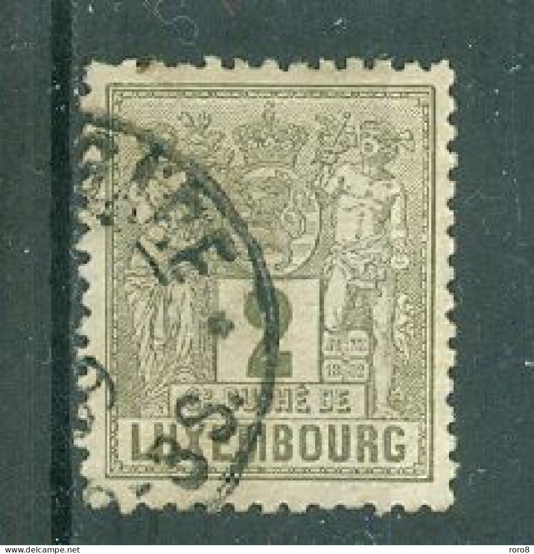 LUXEMBOURG - N°48 Oblitéré - - 1882 Allégorie